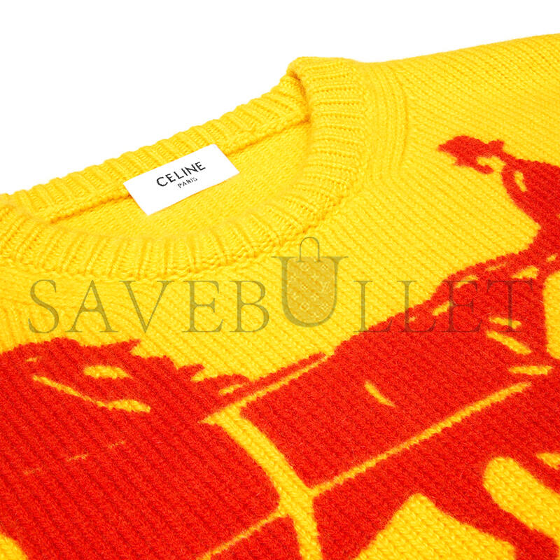 Ce1i*e crewneck sweater in cashmere ry0sv1261.14yd